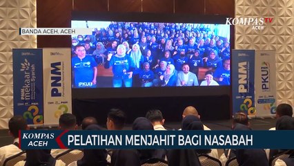 Puluhan Nasabah PNM Mengikuti Pelatihan Menjahit