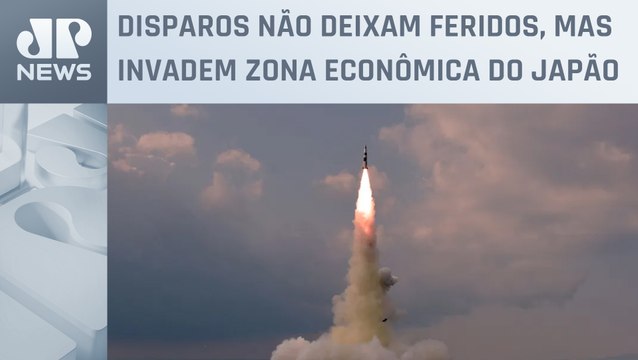 Dois mísseis da Coreia do Norte caem no Japão