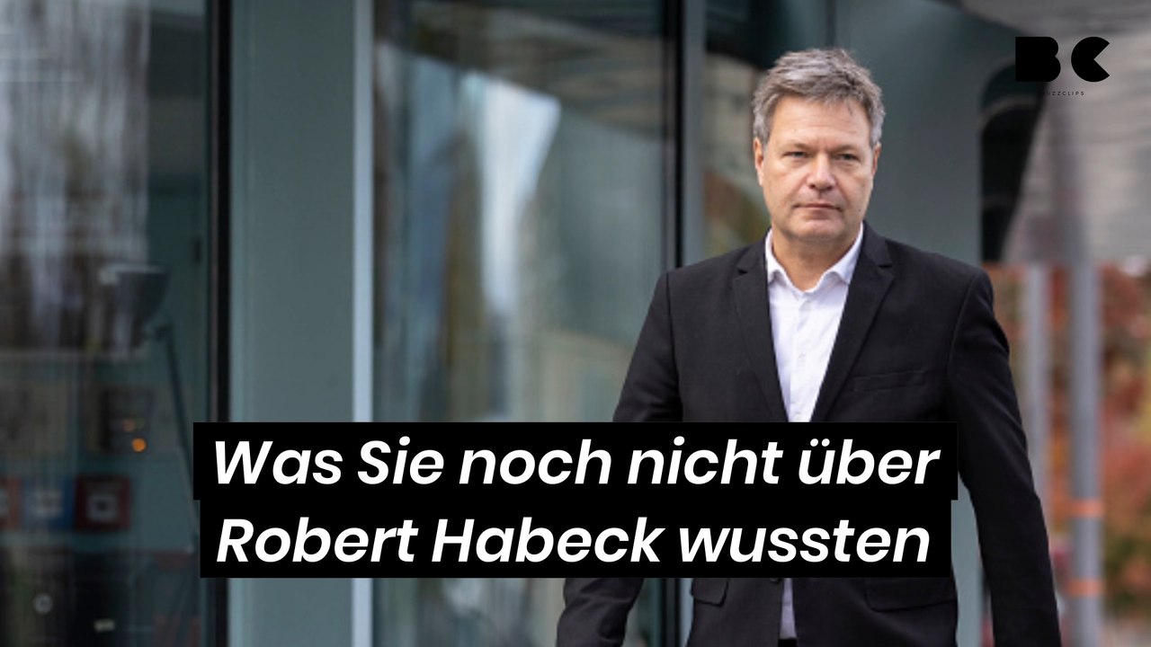 Was Sie noch nicht über Robert Habeck wussten