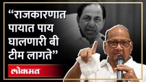 महाराष्ट्रात भारत राष्ट्र समिती पाय पसरत असल्याने शरद पवारांनी काय मत मांडले? पाहा व्हिडीओ | Sharad Pawar on Bharat Rashtra Samiti | NCP