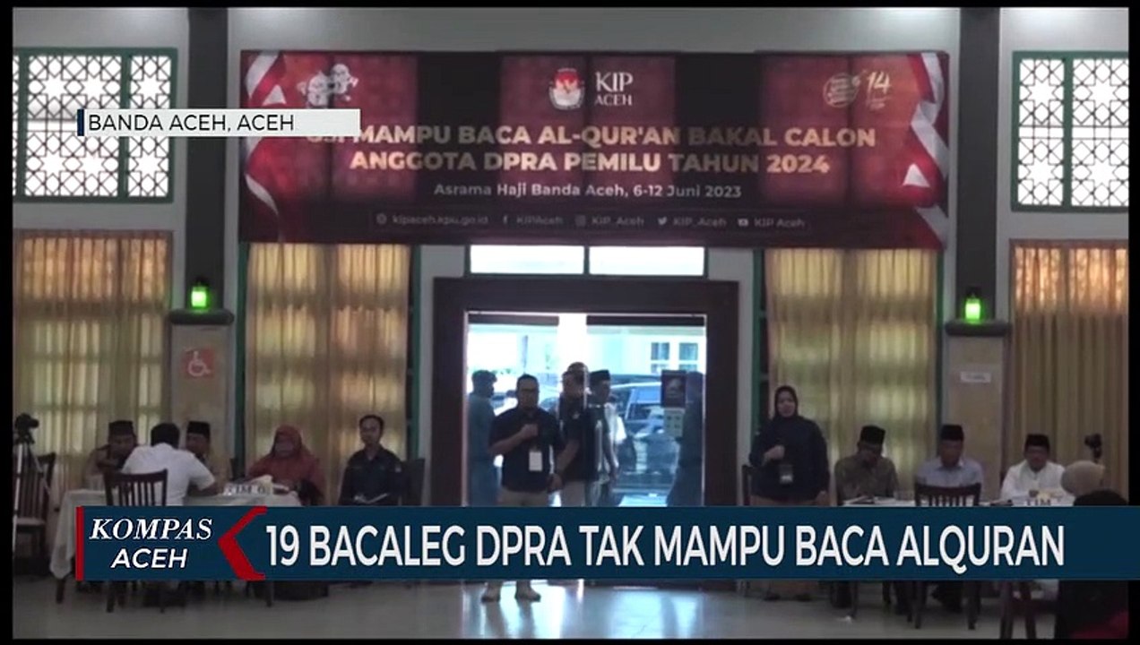 19 Bacaleg DPRA di Nyatakan Gugur karena tak Mampu Baca Alquran