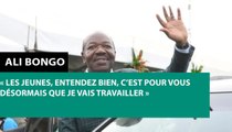 [#Reportage] Ali Bongo : « les jeunes, entendez bien, c’est pour vous désormais que je vais travailler »