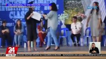 Graduating student, nakapaang umakyat sa entablado; ipinahiram ang sapatos sa inang nasira ang sandals | 24 Oras