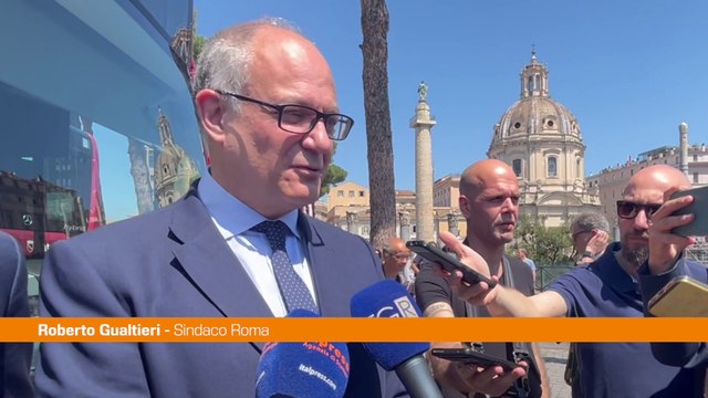 Nuovi autobus ibridi a Roma, Gualtieri “Importante passo avanti