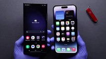 iPhone 14 Pro Max VS S23 Ultra Unboxing