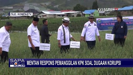 Respons Panggilan KPK, Mentan: Mari Kita Hormati Proses Hukum!