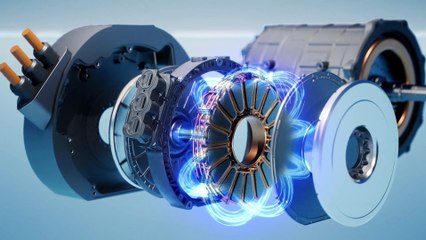 Mercedes-Benz Axial flux electric motor by YASA