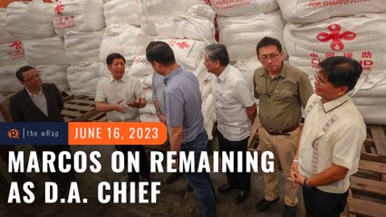 Marcos won’t pick full-time DA chief soon: You’ll just have to put up with me