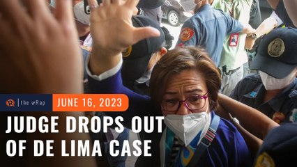 Judge handling De Lima’s remaining drug charge inhibits from case