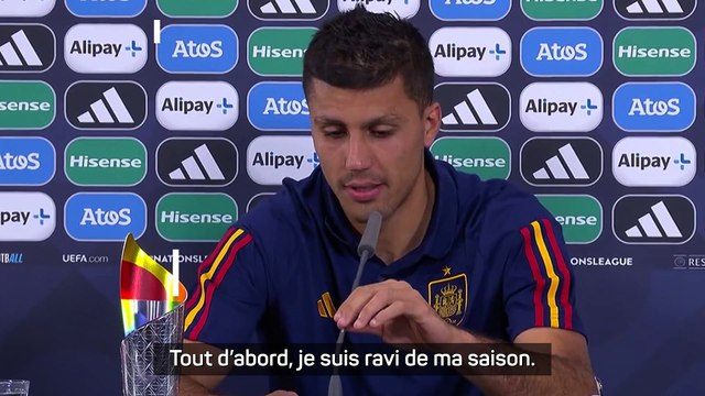 Rodri : Nous ne pouvons pas laisser échapper cette opportunité