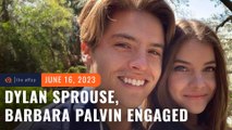 Dylan Sprouse and Barbara Palvin are engaged
