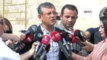 CHP'li Özel'den Abdüllatif Şener'e: ''Kanım donarak izledim''