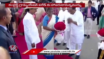 President Draupadi Murmu Visits Telangana | V6 News