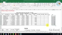 65.Học Excel từ cơ bản đến nâng cao - Bài 66 Hàm Vlookup Find Left Min Max Hour Minute Second