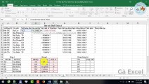 73.Học Excel từ cơ bản đến nâng cao - Bài 75 Hàm Vlookup Right If Sumifs Advanced Filter Chart