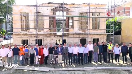 La restauration de la maison de la culture Sarayköy, témoin de l'histoire, a commencé