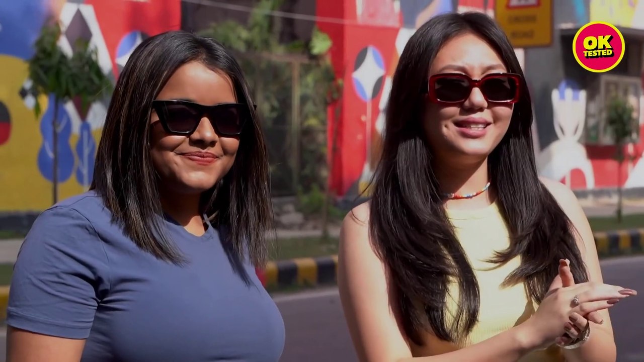Spending ₹5000 At SAROJINI Market (Delhi) Vs ZARA Ft. Aakansha and Tenzing | Ok Tested Fans