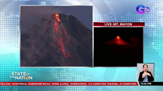 Mga pamilyang inilikas bunsod ng pag-aalboroto ng Bulkang Mayon, umabot na sa mahigit 20,000 | SONA