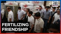 Marcos attends ceremonial turnover of 20K MT of urea fertilizers donated by China