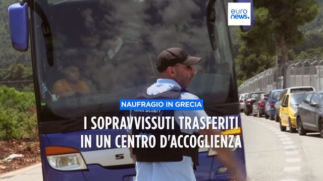 Grecia, i migranti tratti in salvo sono arrivati al centro d'accoglienza di Malakasa