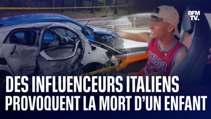 Italie: des influenceurs provoquent la mort d’un enfant pendant une course de Lamborghini