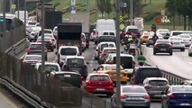 İstanbul'da yaz tatili yoğunluğu: Trafik yoğunluğu yüzde 66'e ulaştı