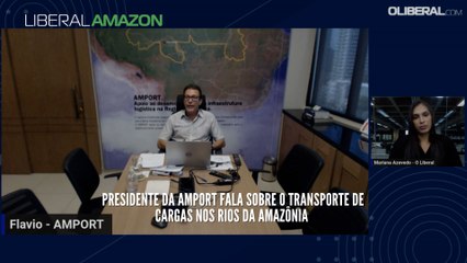 Presidente da Amport fala sobre o transporte de cargas nos rios da Amazônia