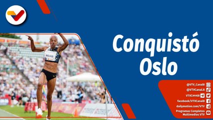 Deportes VTV | Yulimar Rojas registro 14.91 metros en la Liga de Diamante 2023 en Oslo