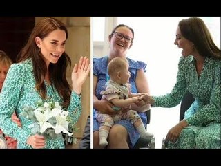 La princesse Kate roucoule devant bébé alors qu'elle apprend l'impact de son étude pionnière sur la