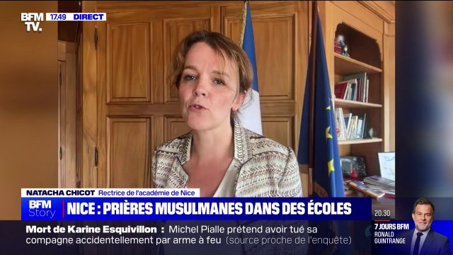 Prières à l'école à Nice: Les faits que j'ai signalés concernent trois écoles , détaille la rectrice de l'Académie de Nice, Natacha Chicot