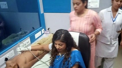 Video Story - 58 बच्चों की हुई ईको कॉर्डियोलॉजी जांच, मिले 27 हृदय रोगी