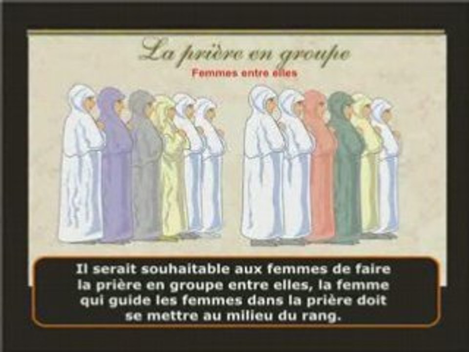 La prière en groupe (Femmes entre elles)
