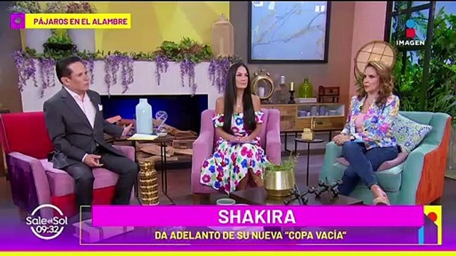 Shakira lanza adelanto de su nuevo sencillo 'Copa Vacía'