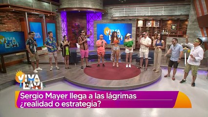 Sergio Mayer queda IMPACTADO tras ver el "paquete" de Wendy Guevara