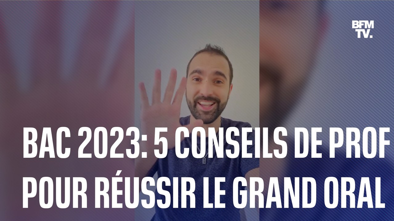 5 conseils pour réussir le grand oral du Bac