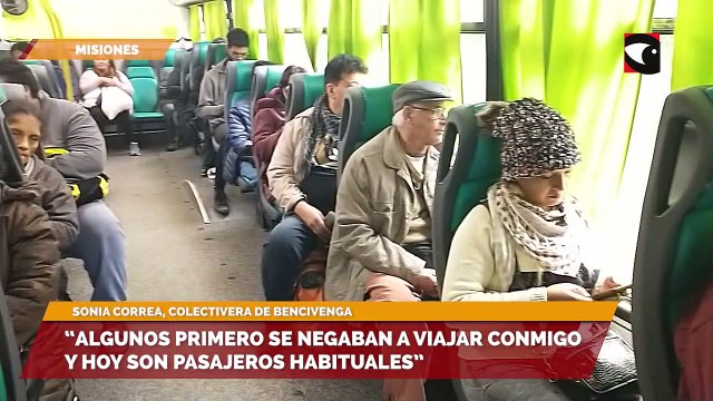 “Hubo algunos que primero se negaban a viajar conmigo y hoy son pasajeros habituales”