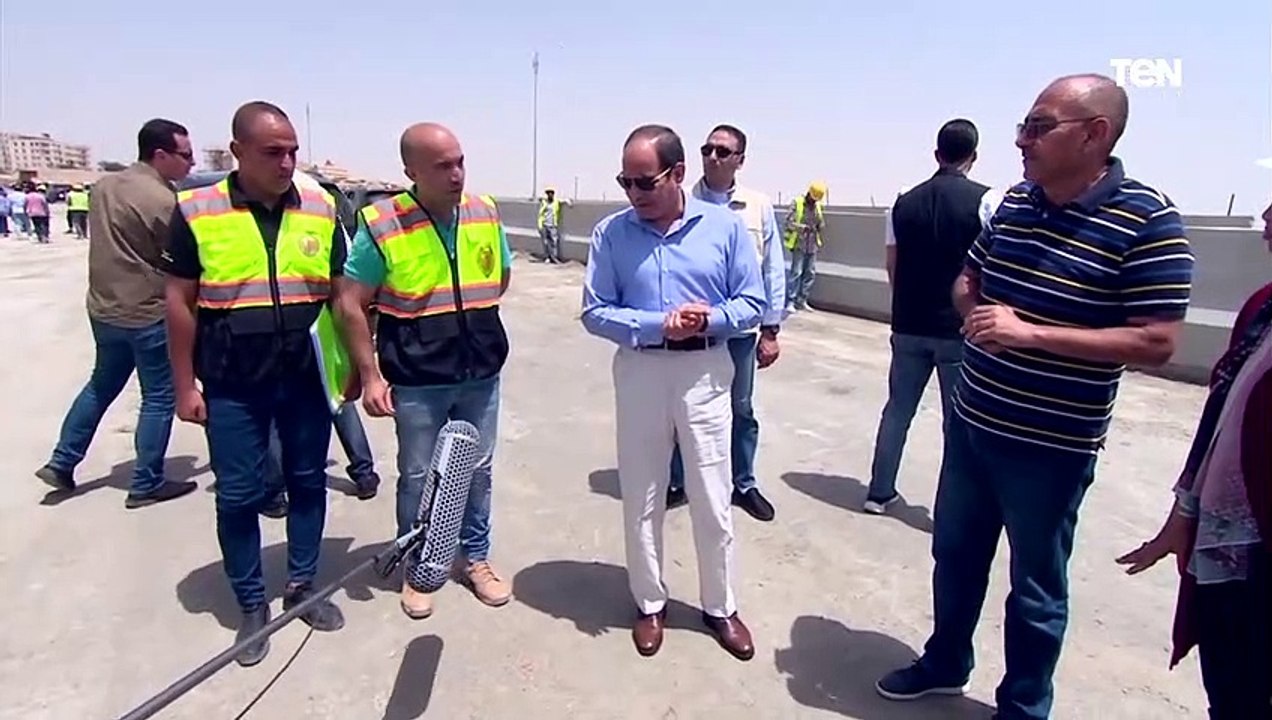 السيسي: سمينا كوبري طه حسين بهذا الأسم ورفعنا كفاءة المقبرة علشان الناس تعرف إن احنا مقدرين عظمائنا