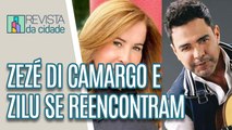 Zezé Di Camargo e Zilu se reencontram com respectivos companheiros - Revista da Cidade (16/06/2023)