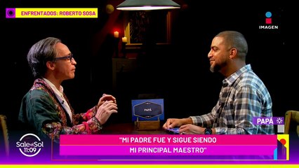 Enfrentados con Roberto Sosa: Su rol como hijo, padre y actor