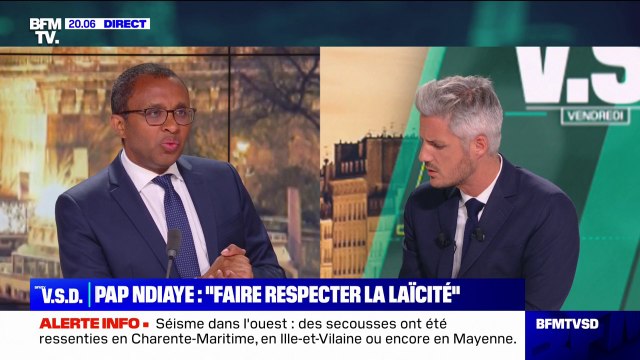 Pap Ndiaye: Nous sommes extrêmement attentifs pour interdire dans les établissements scolaires tout vêtement qui a une intention religieuse manifeste