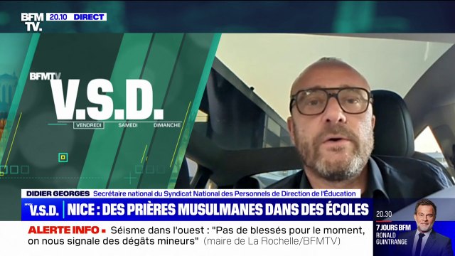 Atteintes à la laïcité: Un problème qui devient de plus en plus important , pour Didier Georges (Syndicat National des Personnels de Direction de l'Éducation)