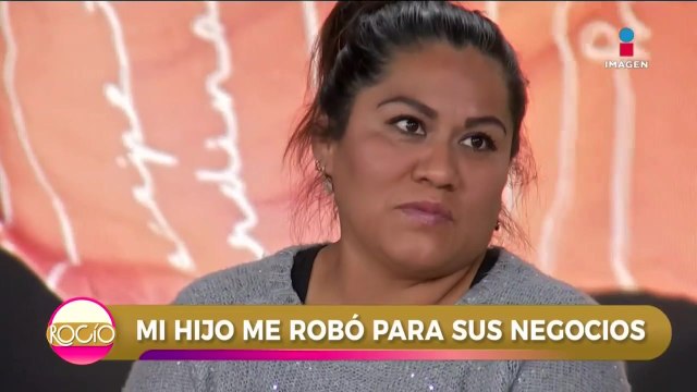 ‘Mi hijo abuso de mi confianza’ Rubí descubrió que su hijo le robó | Rocío a tu lado