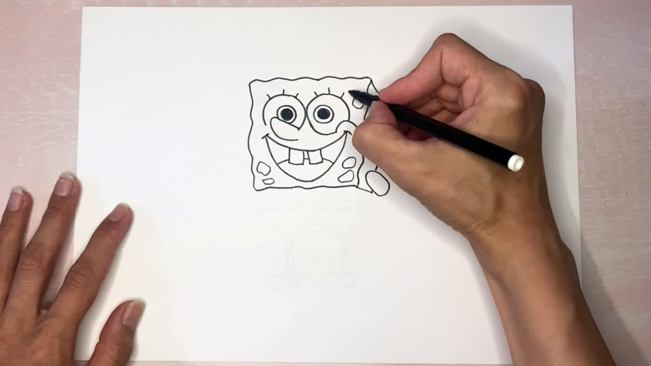 How to draw SpongeBob SquarePants | Easy drawing - video Dailymotion