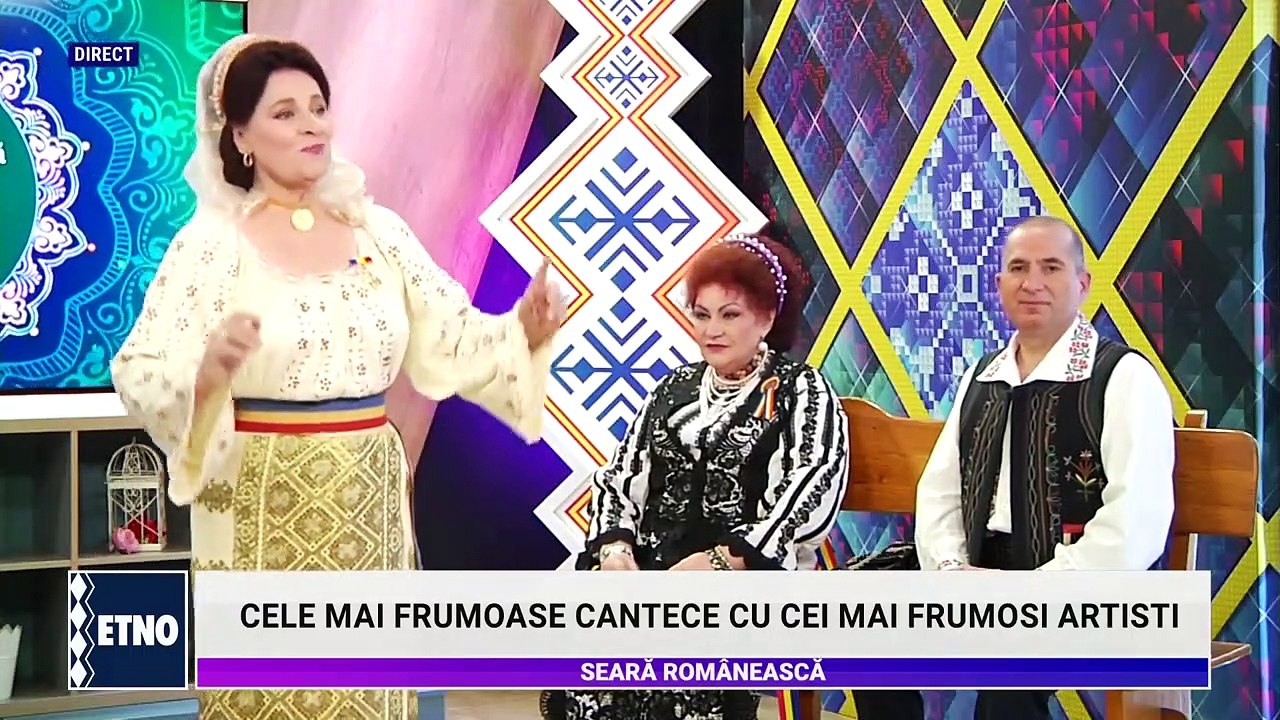 Elisabeta Turcu - Argesene, puiule (Seara romaneasca - ETNO TV - 24.05.2023)