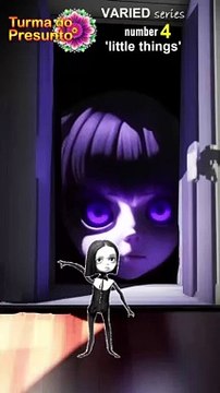 This is a series of 4 videos containing small things designed and animated by an artificial intelligence, the theme of the video is a girl dancer in the closet observes small things in the light, this time it is a girl and the child dancer