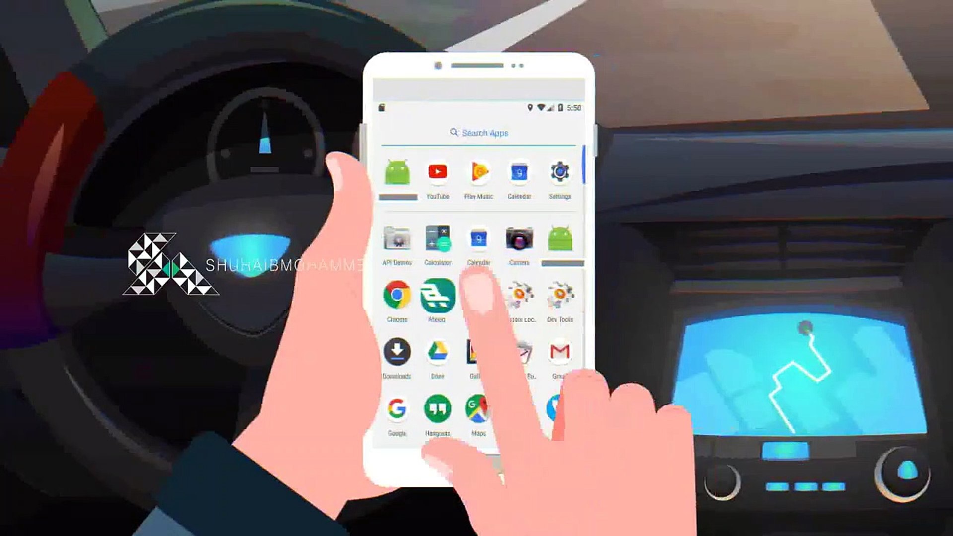 ⁣Motion Graphics 2D Character Animation AD