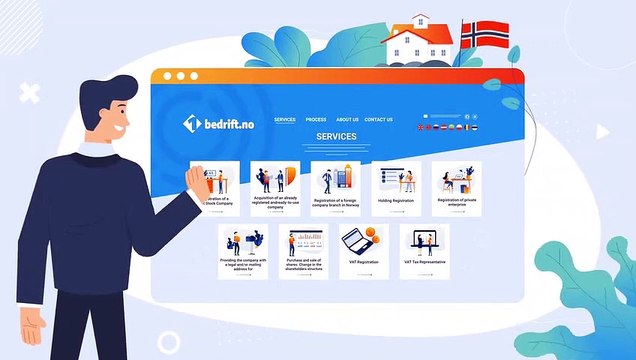 2d animation explainer for business app