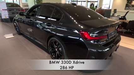 AMAZING 2023 BMW 330D Xdrive full black in Switzerland