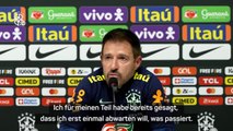 Brasilien-Trainer hält sich bedeckt zu Ancelotti