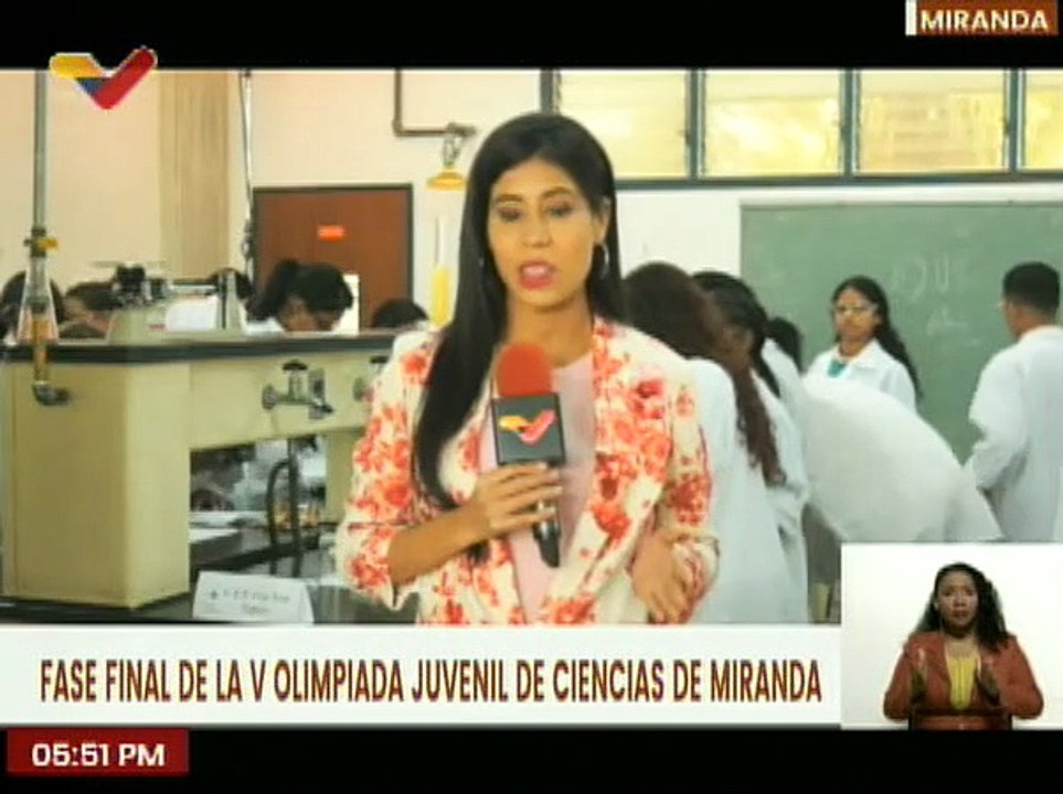 Más de 30 instituciones educativas presente en la V Olimpiada Juvenil de Ciencias del edo. Miranda